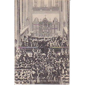 Christian IXs Bis�ttelse i Roskilde Domkirke. St.