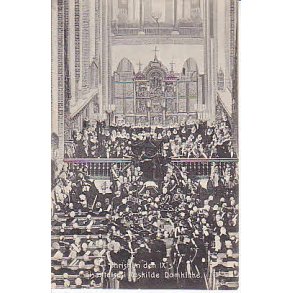 Christian IXs Bis�ttelse i Roskilde Domkirke. St.