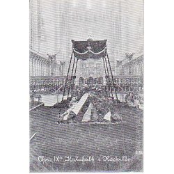 Chr.IXs Katafalk i Roskilde Domkirke St.u/no