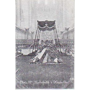 Chr.IXs Katafalk i Roskilde Domkirke St.u/no