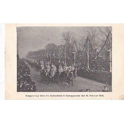 Kongens Lig f&oslash;res fra Slotskirken til Baneg&aring;rden.