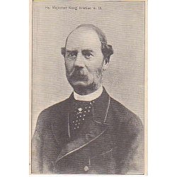 Hs .Majestt Kong Kristian d.IX. Sk.B&kf.