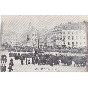 Kong Christian 9.Ligfrd - Kbenhavn. ST.u/no