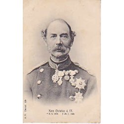 Kong Christian IX. Srgekort. A.V.520