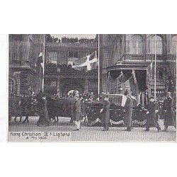 Kong Christian 9.Ligfrd - Kbenhavn. A.V.548