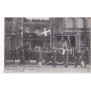 Kong Christian 9.Ligfrd - Kbenhavn. A.V.548