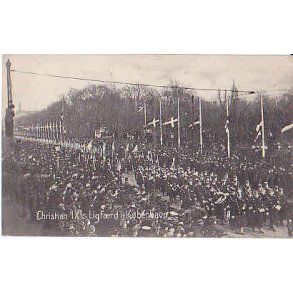 Kong Christian 9.Ligfrd - Kbenhavn. Stender 5182