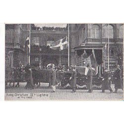 Kong Christian 9.Ligfrd - Kbenhavn. A.V.548