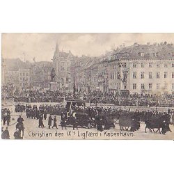 Kong Christian 9.Ligfrd - Kbenhavn. Stender 5219
