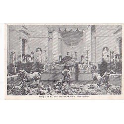 Chr.IX p Castrum Doloris i Slotskirken A.V.545.