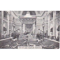 Chr.IX p&aring; Castrum Doloris. St u/no