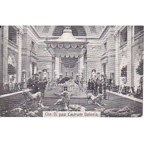 Chr.IX på Castrum Doloris. St u/no