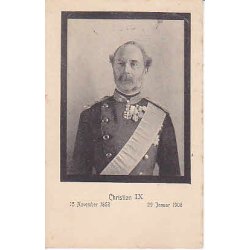 Christian IX - Srgekort - Brugt