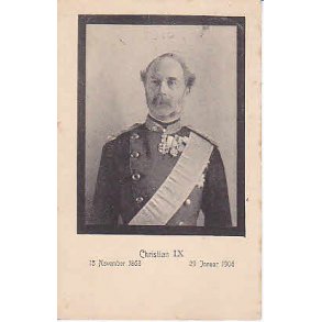 Christian IX - Srgekort - Brugt