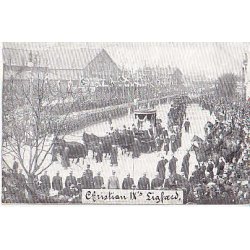 Kong Christian 9.Ligfrd - Kbenhavn. Stender u/no