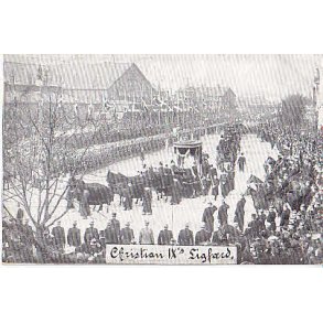 Kong Christian 9.Ligfrd - Kbenhavn. Stender u/no