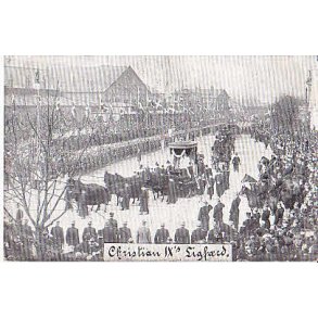 Kong Christian 9.Ligfrd - Kbenhavn. Stender u/no