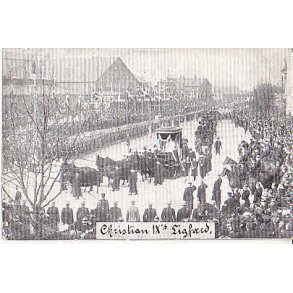 Kong Christian 9.Ligfrd - Kbenhavn. Stender u/no