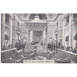 Chr. IX p Castrum Doloris. Ubrugt