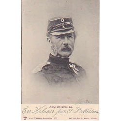 Kong Christian IX. Srgekort. A.V.494 -