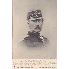 Kong Christian IX. Srgekort. A.V.494 -