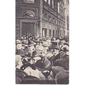 Christian IX i Folkemngden. St.3109 Ubrugt