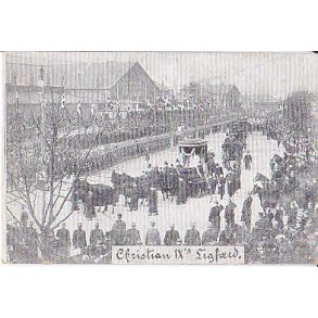 Kong Christian 9.Ligfrd - Kbenhavn. ST.u/no