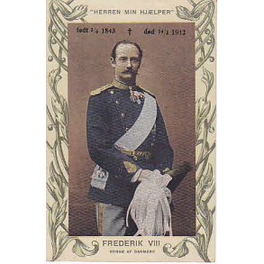 Frederik VIII - Srgekort - K 8956