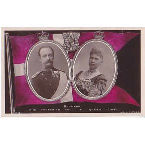 Kong Frederik og Dronning Louise. R.P.