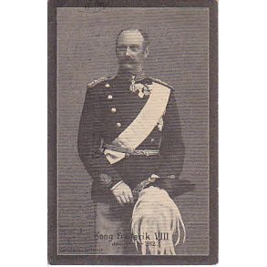 Frederik VIII - Srgekort - Geerts u/no