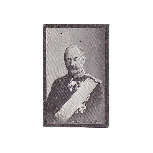 Frederik VIII - Srgekort - u/no - Brugt