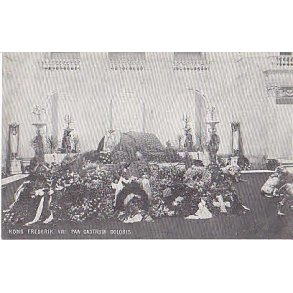 Frederik VIII. p Castrum Doloris. St u/no.