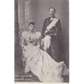 Kong Frederik og Dronning Louise. u/no