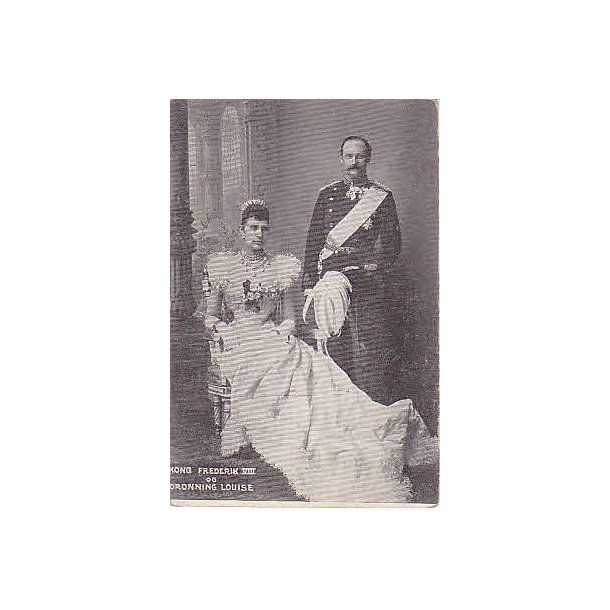 Kong Frederik og Dronning Louise. u/no