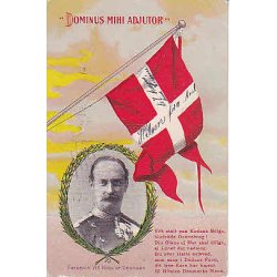 Frederik VIII - Srgekort -Fra U.S.A.