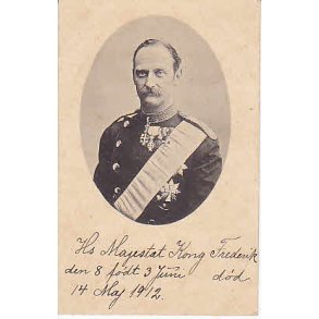 Frederik VIII - Srgekort -u/no