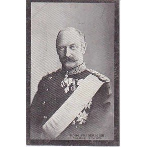 Frederik VIII - Srgekort - u/no ubrugt
