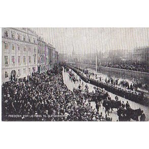 Frederik VIIIs Lig fres til Slotskirken St.