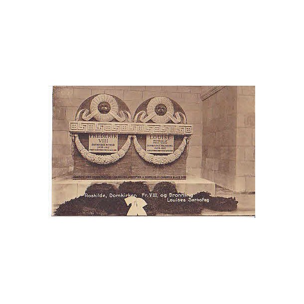 Roskilde  Fr. VIII og Dr. Louises Sarkofag. - J.B.