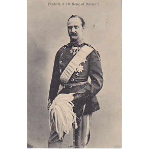 Frederik VIII - Srgekort -Fra Tyskland