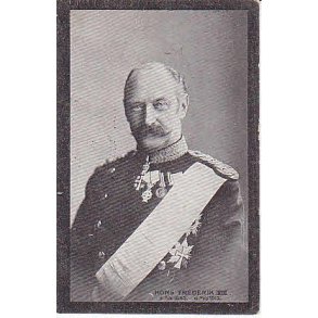 Frederik VIII - Srgekort - u/no Brugt