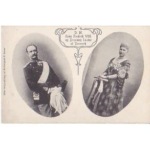 Kong Frederik og Dronning Louise .B.M.524