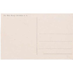 Kong Christian X til Hest. u/no