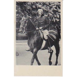 Kong Christian X til Hest. u/no