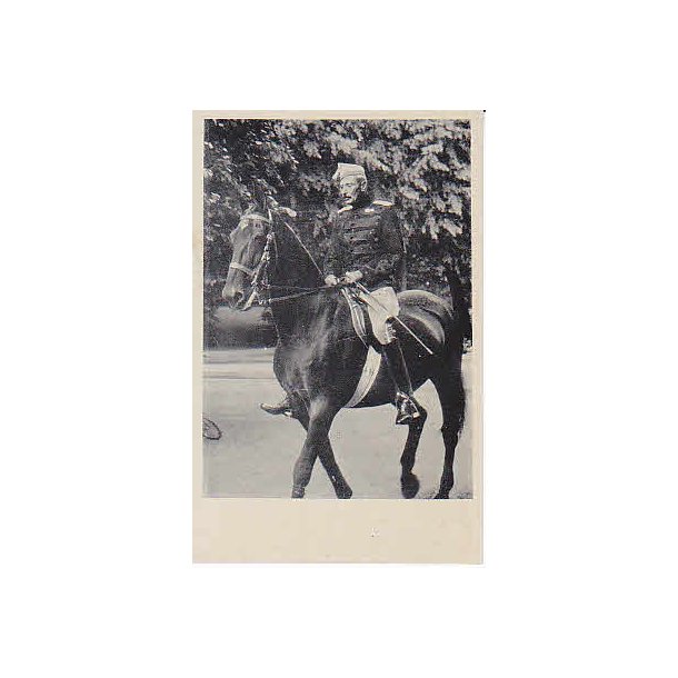 Kong Christian X til Hest. u/no