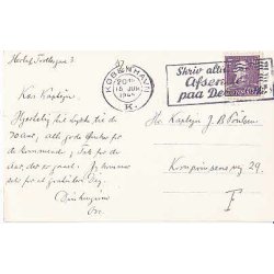 Kong Christian X til Hest. u/no