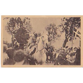 Kong Christian X til Hest 1920. nr 53371