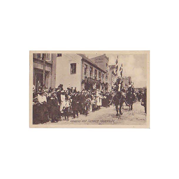 Kongens Ridt igennem Haderslev. I.B.2334