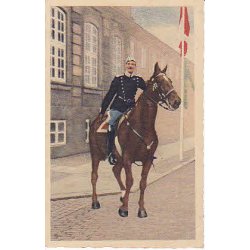 Kong Christian X til Hest. u/no