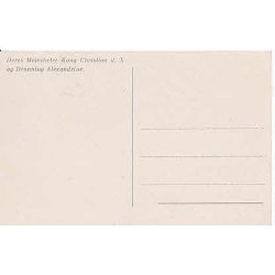 Deres Majest&aelig;ter Kongen og Dronningen u/no